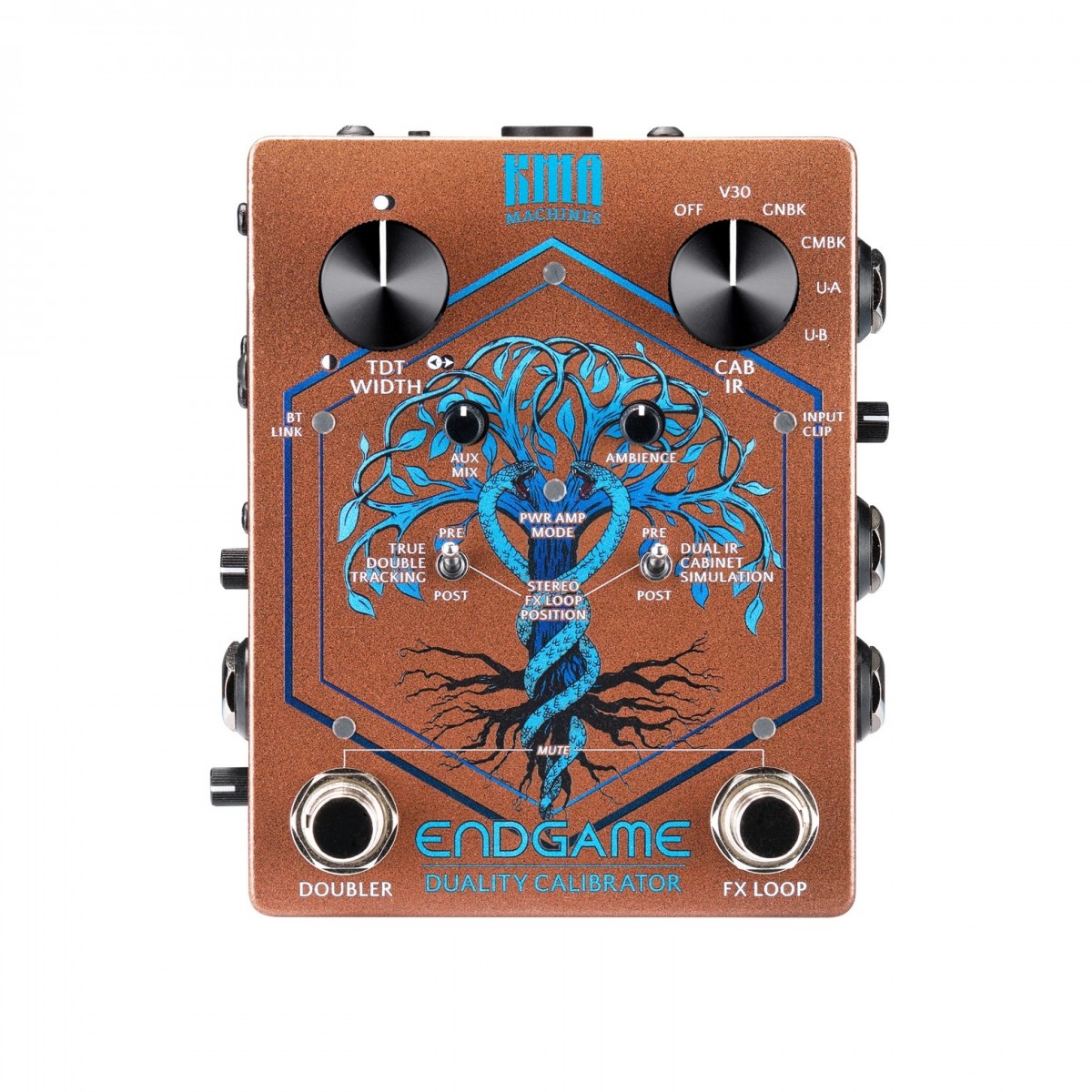 KMA Machines Endgame Duality Calibrator Cab/Amp Sim Doubler Pedal - New KMA Audio Machines