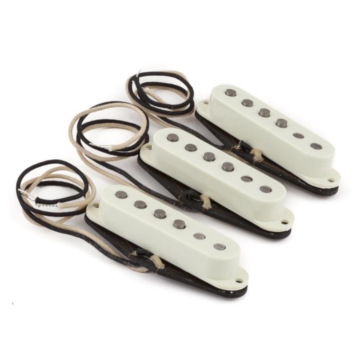 Fender Pure Vintage 59 Strat Pickup Set Vintage White (3) - New Fender