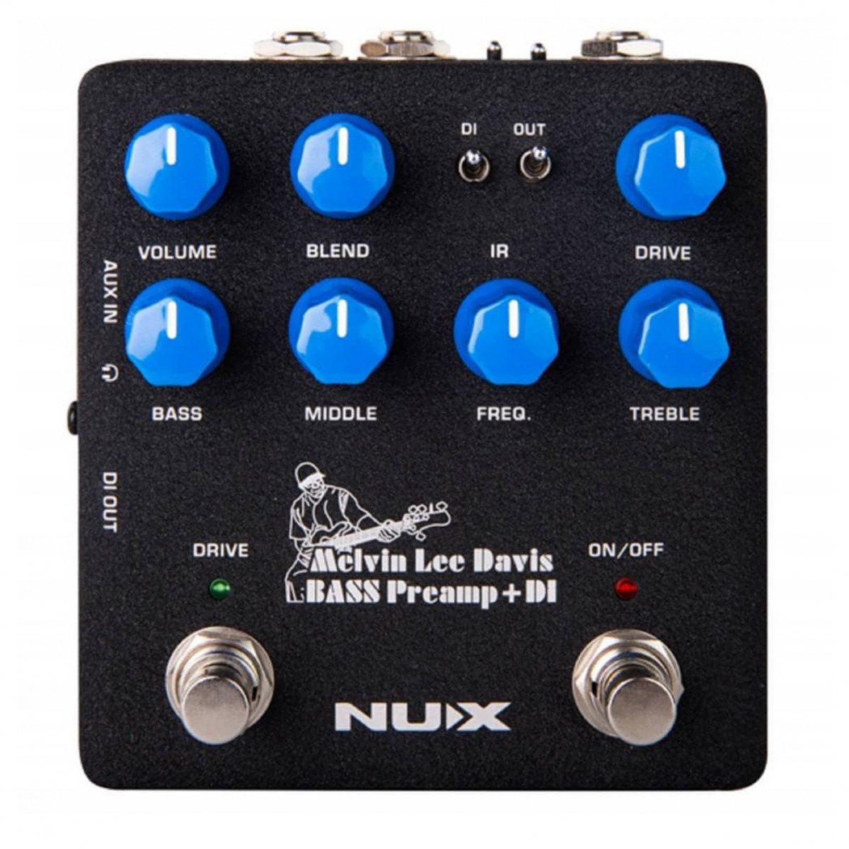 NUX NBP-5 Melvin Lee Davis Bass Preamp - New Nux