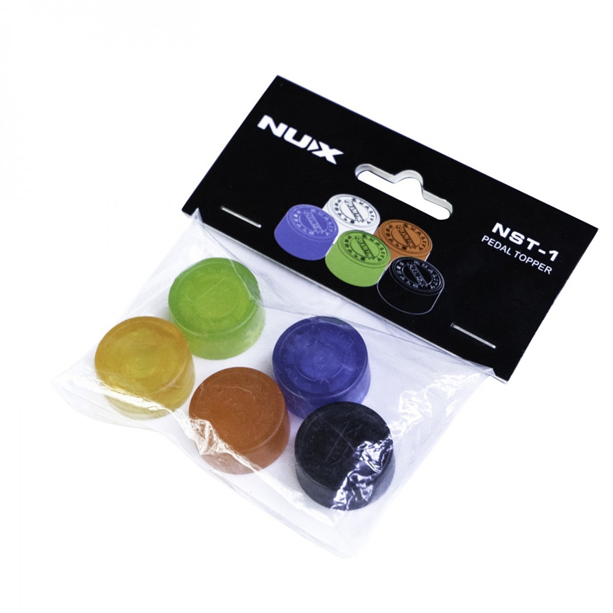 NUX NST-1 Pedal Topper Switch Caps (Pack of 5) - New Nux