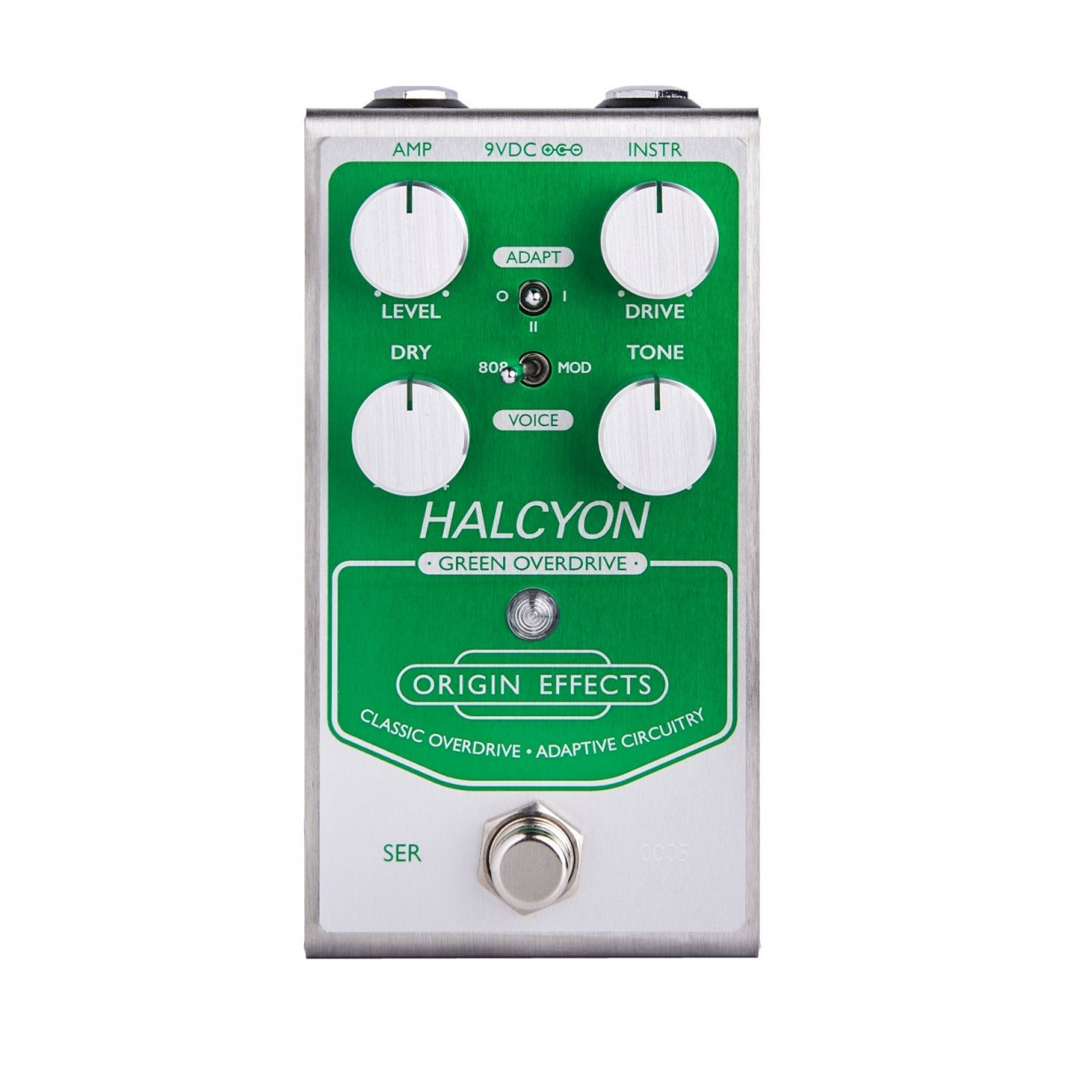 Origin Effects Halcyon Green Overdrive Pedal - New Origin Effects