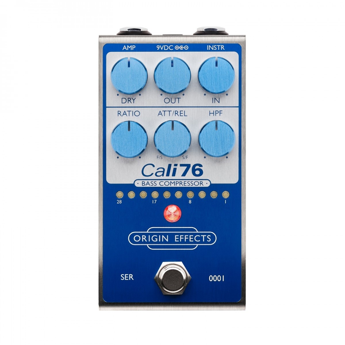 Origin Effects Cali76 Bass Compressor Super Vintage Blue - New Origin Effects