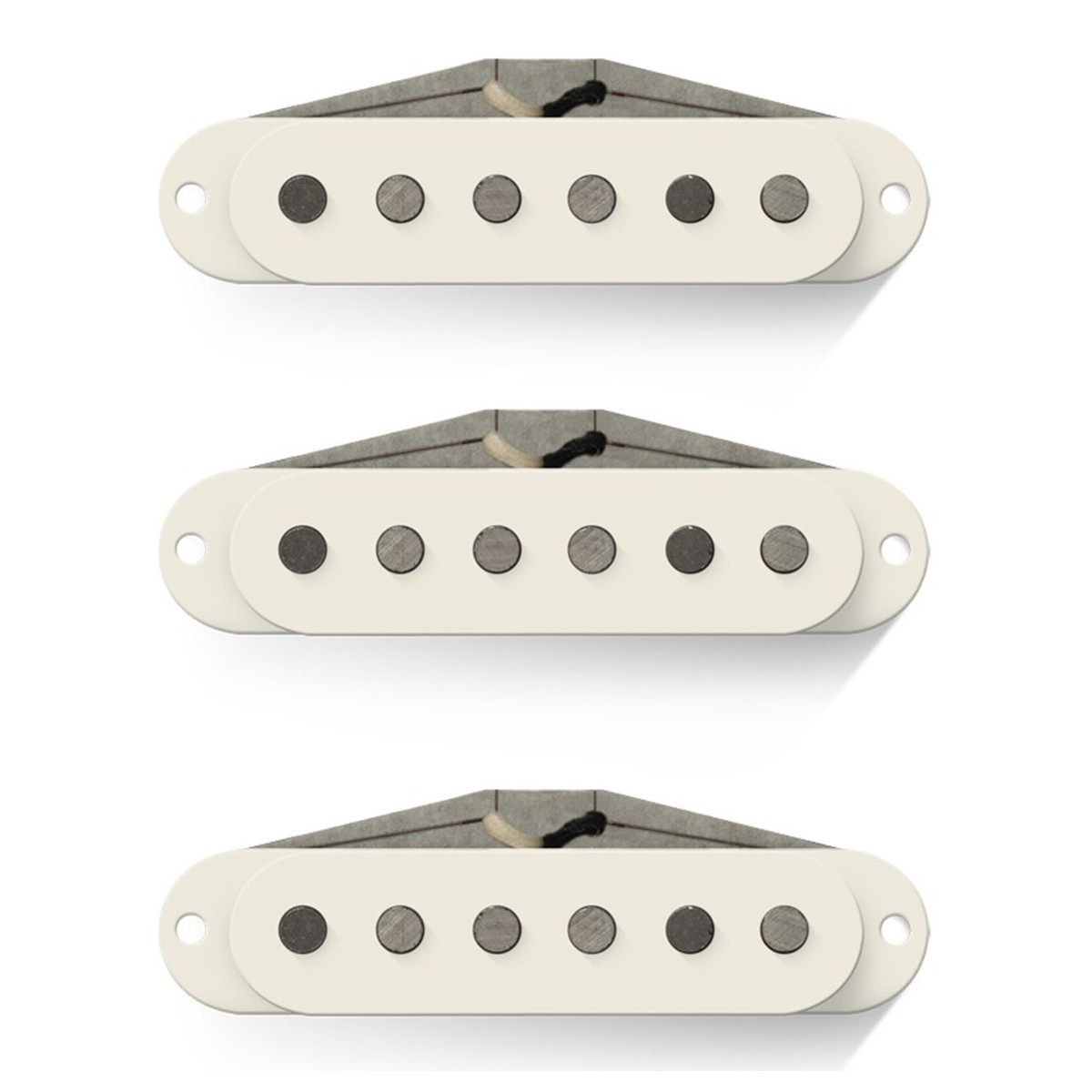 Bare Knuckle Irish Tour ST Set Parchment - New Bare Knuckle Pickups