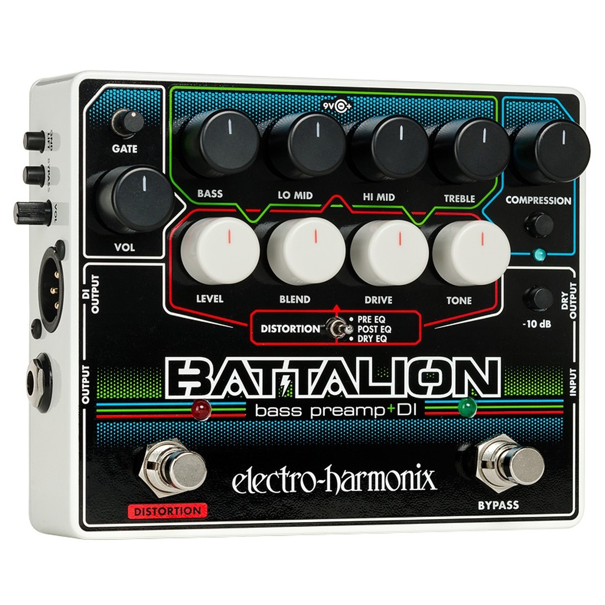 Electro Harmonix Battalion Bass Preamp & DI - Nearly New - New Electro Harmonix