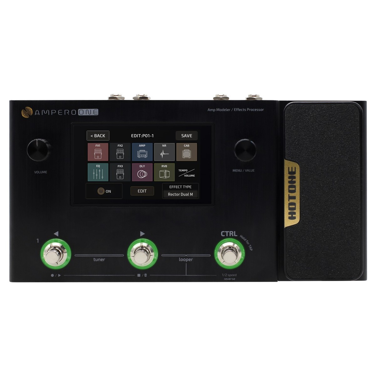 Hotone Ampero One Multi-Effects Unit - New Hotone