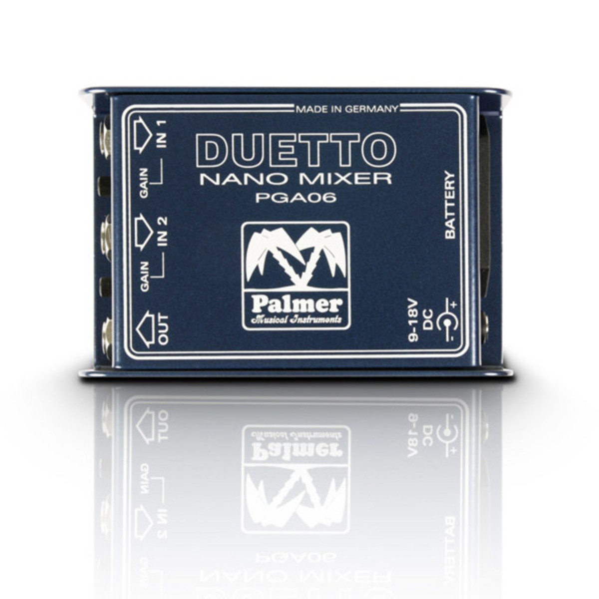 Palmer DUETTO Nano Mixer for Guitars + Line Signals - New Palmer