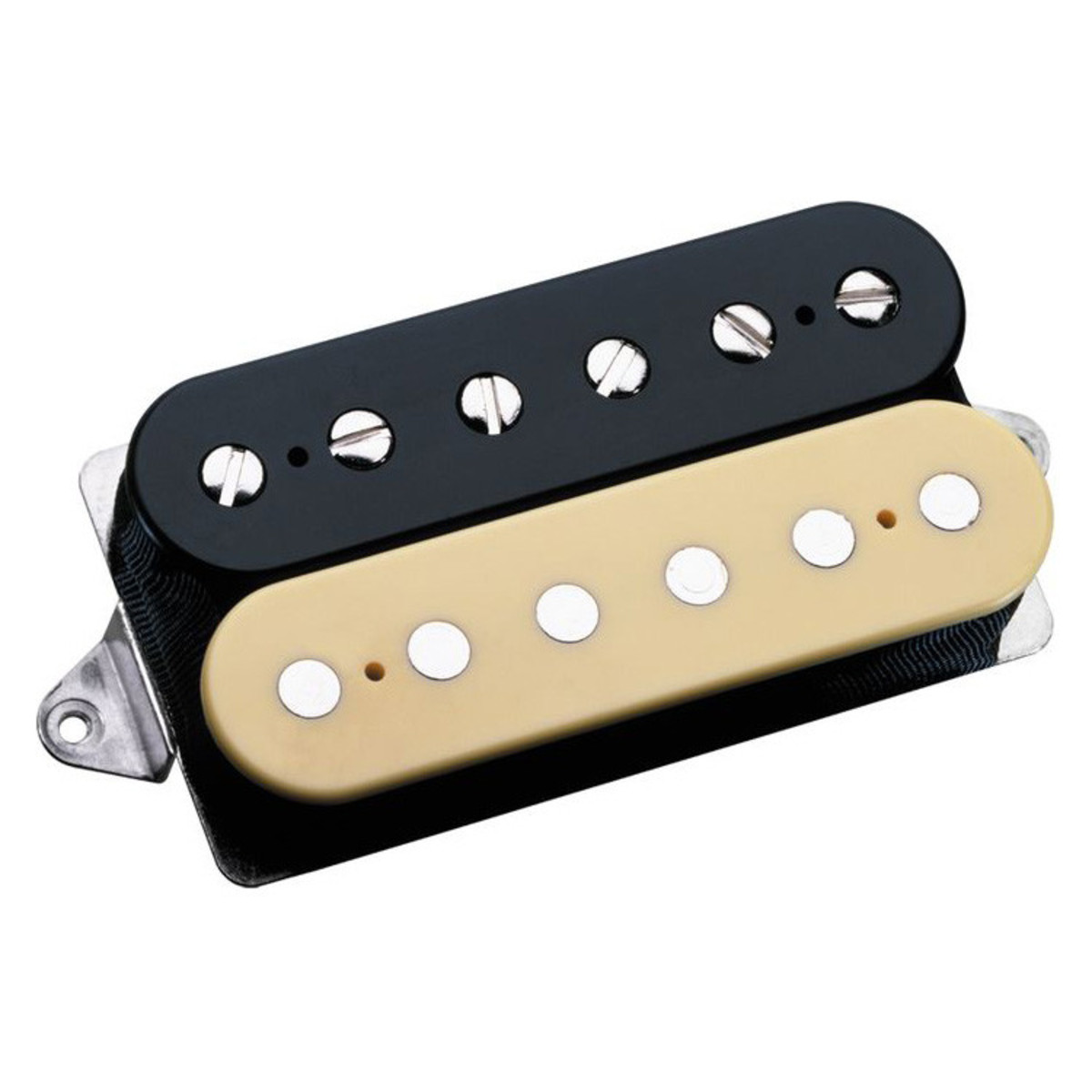 DiMarzio DP100 Super Distortion Humbucker Guitar Pickup Black/Cream - New DiMarzio