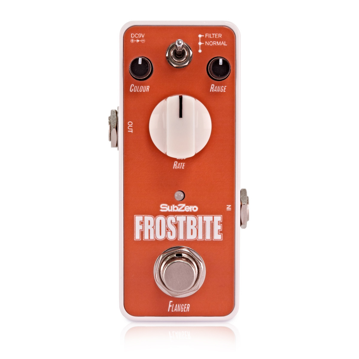 SubZero Frostbite Flanger Micro Guitar Pedal - New SubZero