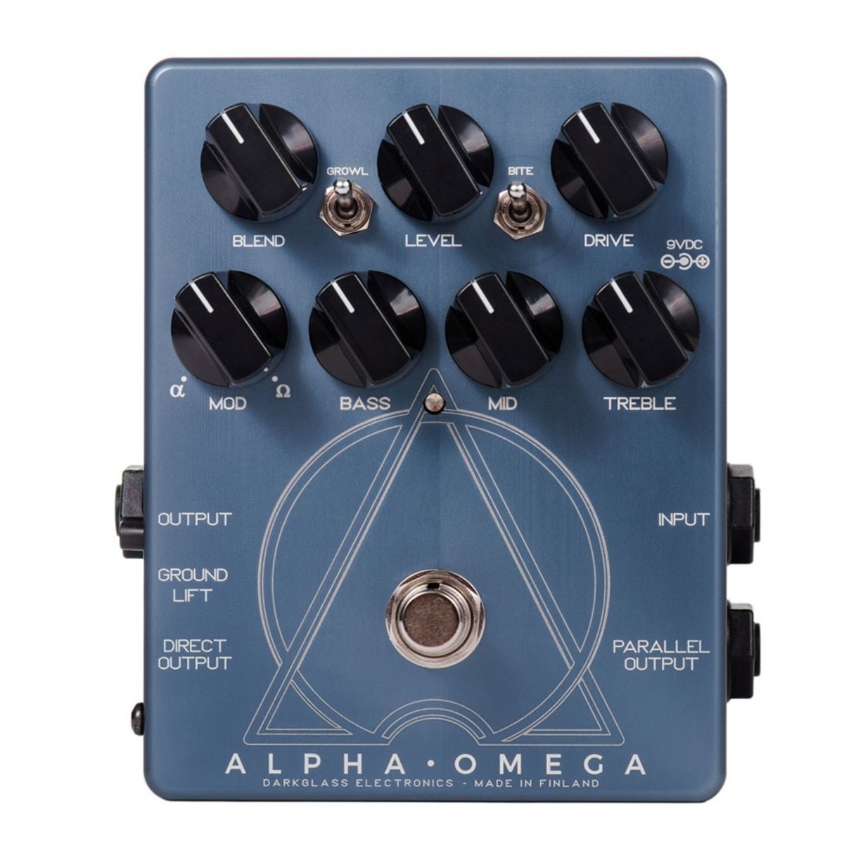 Darkglass Alpha Omega Dual Distortion Bass Pedal - New Darkglass