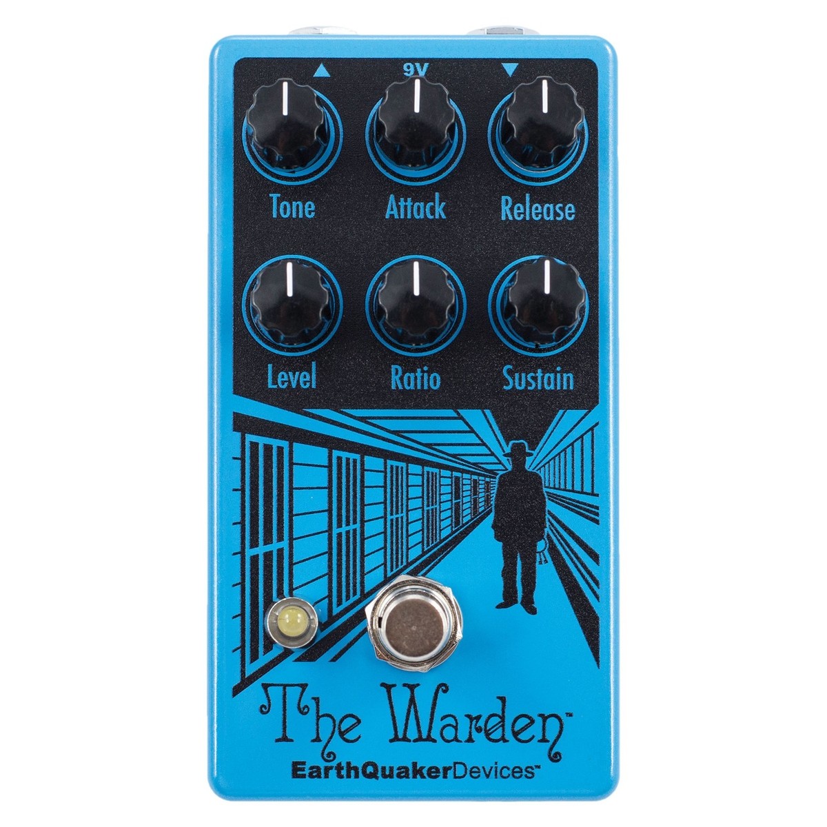 EarthQuaker Devices The Warden V2 Optical Compressor - New EarthQuaker Devices