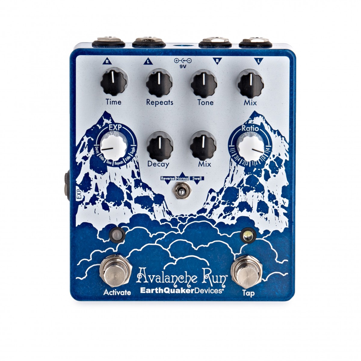 EarthQuaker Devices Avalanche Run V2 Delay & Reverb - New EarthQuaker Devices