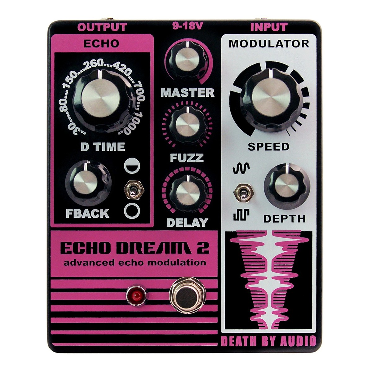 Death By Audio Echo Dream II Delay - New Death By Audio