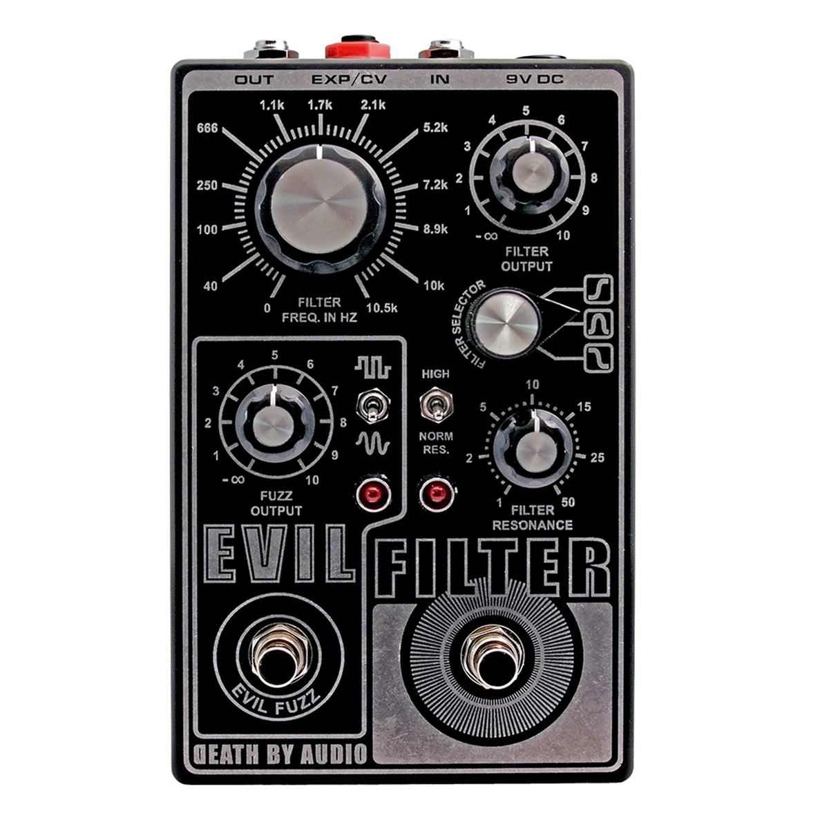 Death By Audio Evil Filter & Fuzz - New Death By Audio