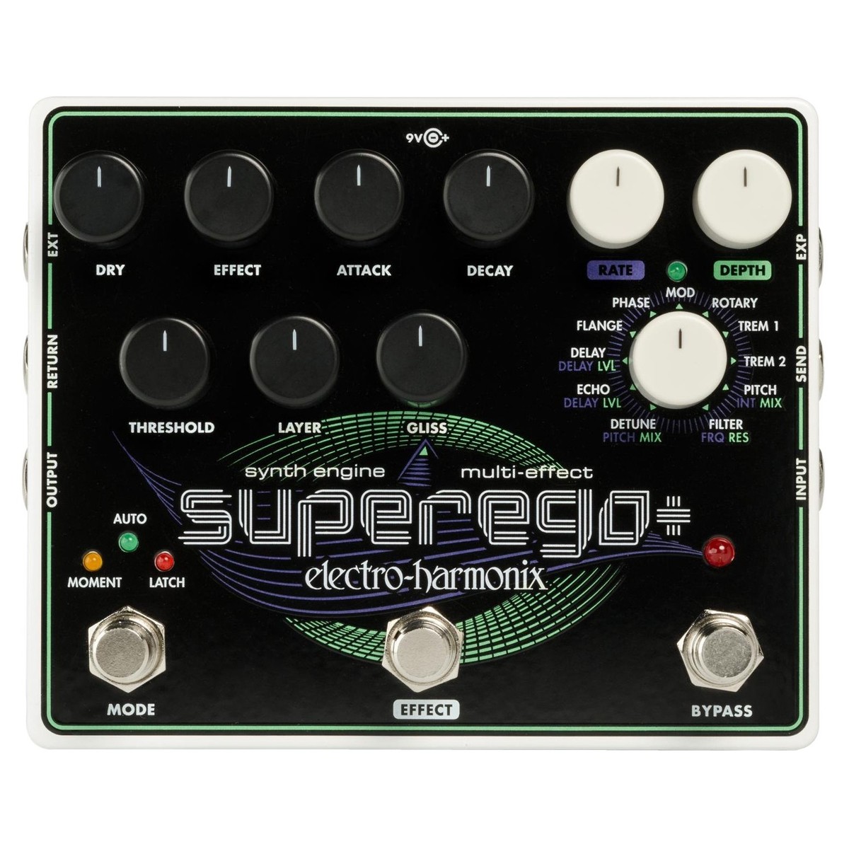 Electro Harmonix Superego Plus Super Synth Engine - Nearly New - New Electro Harmonix