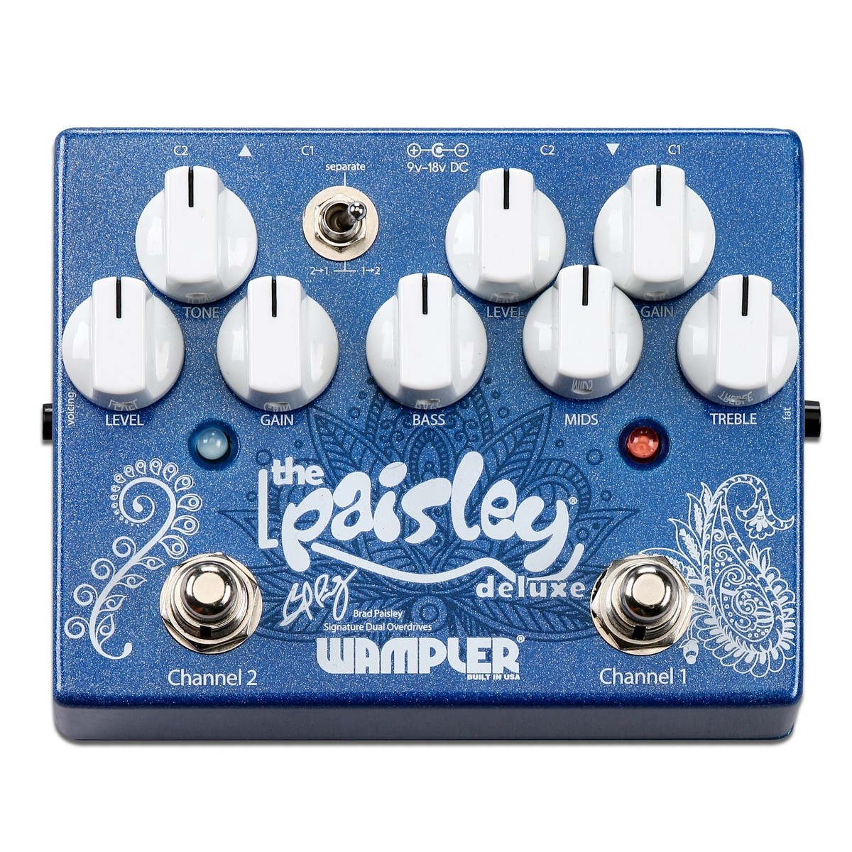 Wampler Paisley Drive Deluxe - New Wampler Pedals