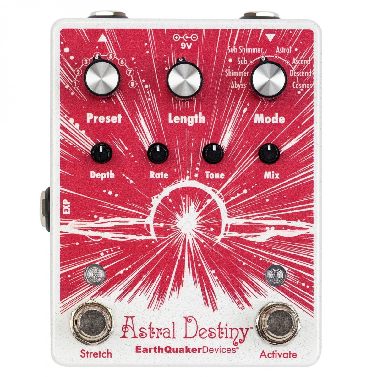 EarthQuaker Devices Astral Destiny Octal Octave Reverb – New EarthQuaker Devices