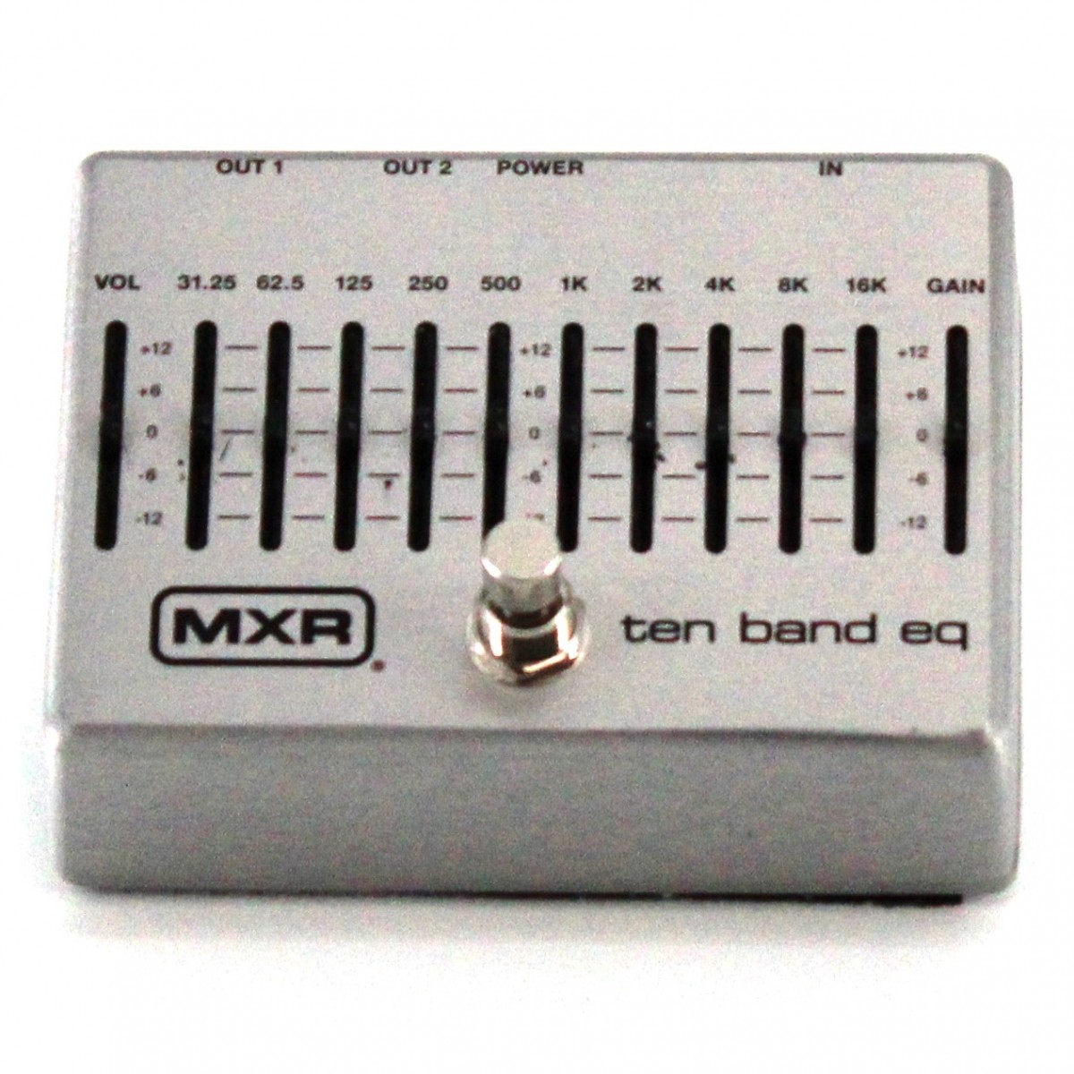 MXR M108S 10 Band EQ Silver - Secondhand - New MXR