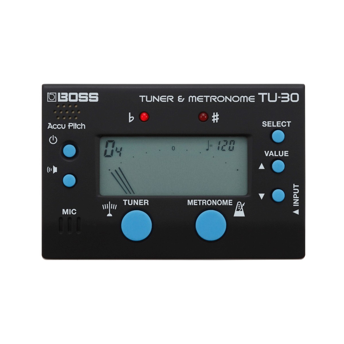 Boss TU-30 Tuner and Metronome - New Boss