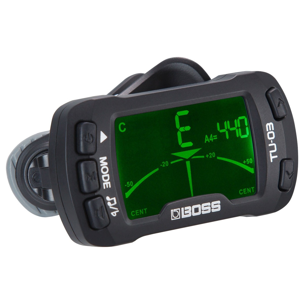 Boss TU-03 Clip-On Tuner and Metronome - New Boss