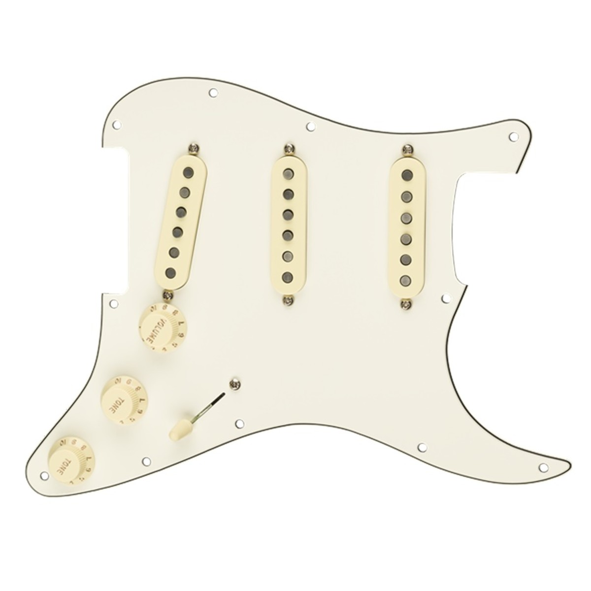 Fender Strat SSS Texas Special Pre-Wired Pickguard WBW - New Fender