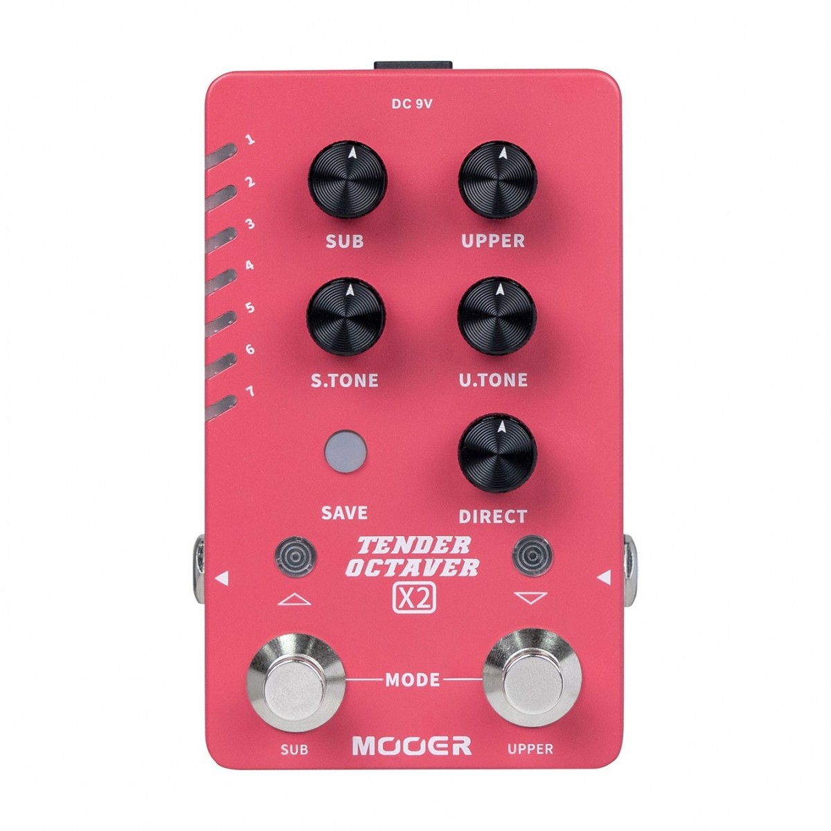 Mooer Tender Octaver X2 Dual Channel Octave Pedal - New Mooer Audio