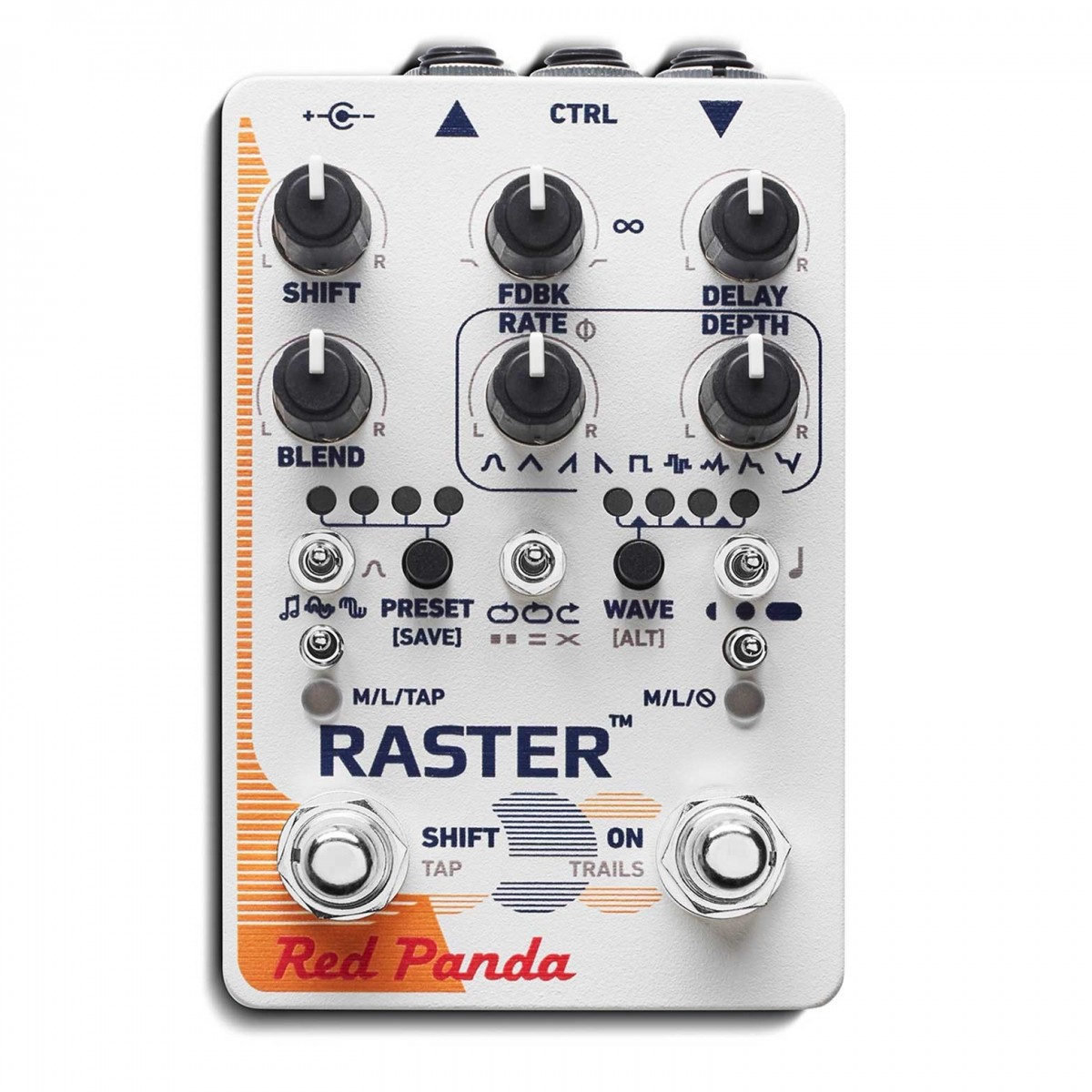 Red Panda Raster V2 Delay and Pitch Shifter - New Red Panda