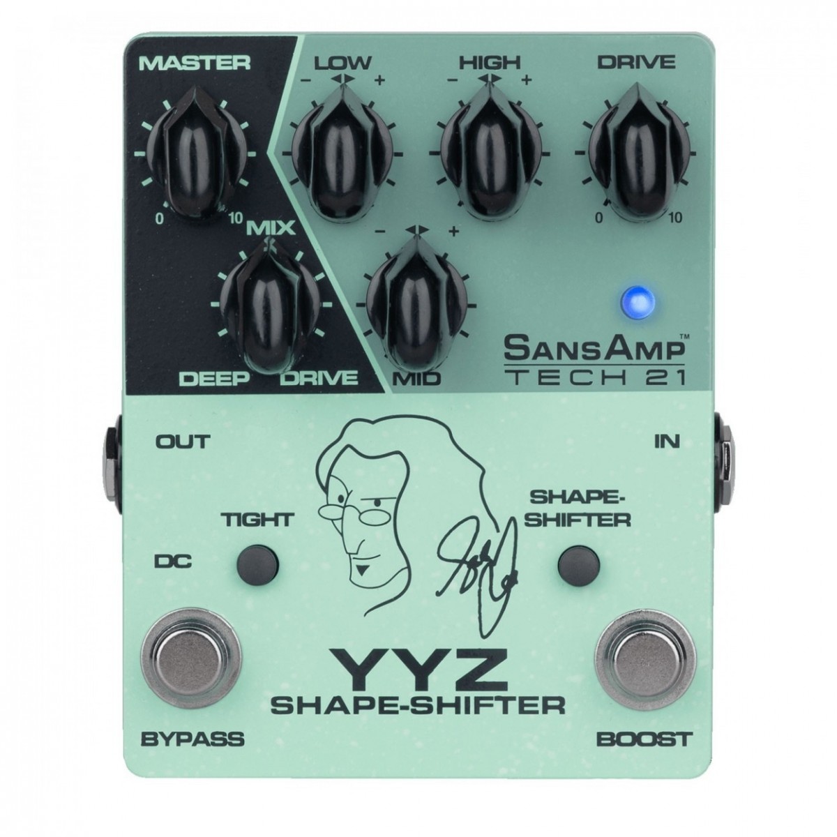 Tech 21 SansAmp Geddy Lee YYZ Shape-Shifter - New Tech 21