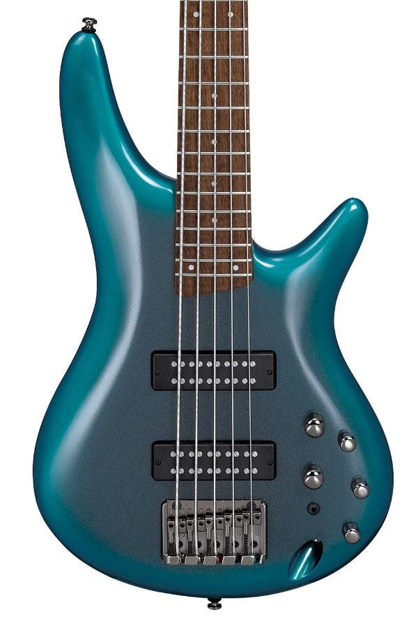 Ibanez SR305E-CUB 5 string bass in Cerulean Aura Burst – £379 New