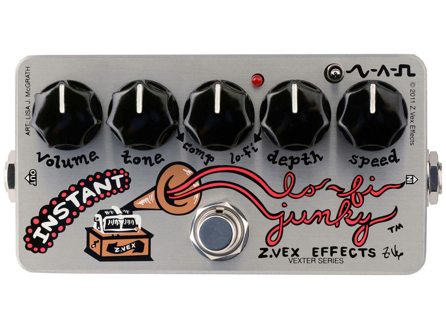 ZVEX Effects Vexter Instant Lo-Fi Junky Compressor & Chorus Pedal – £215 New