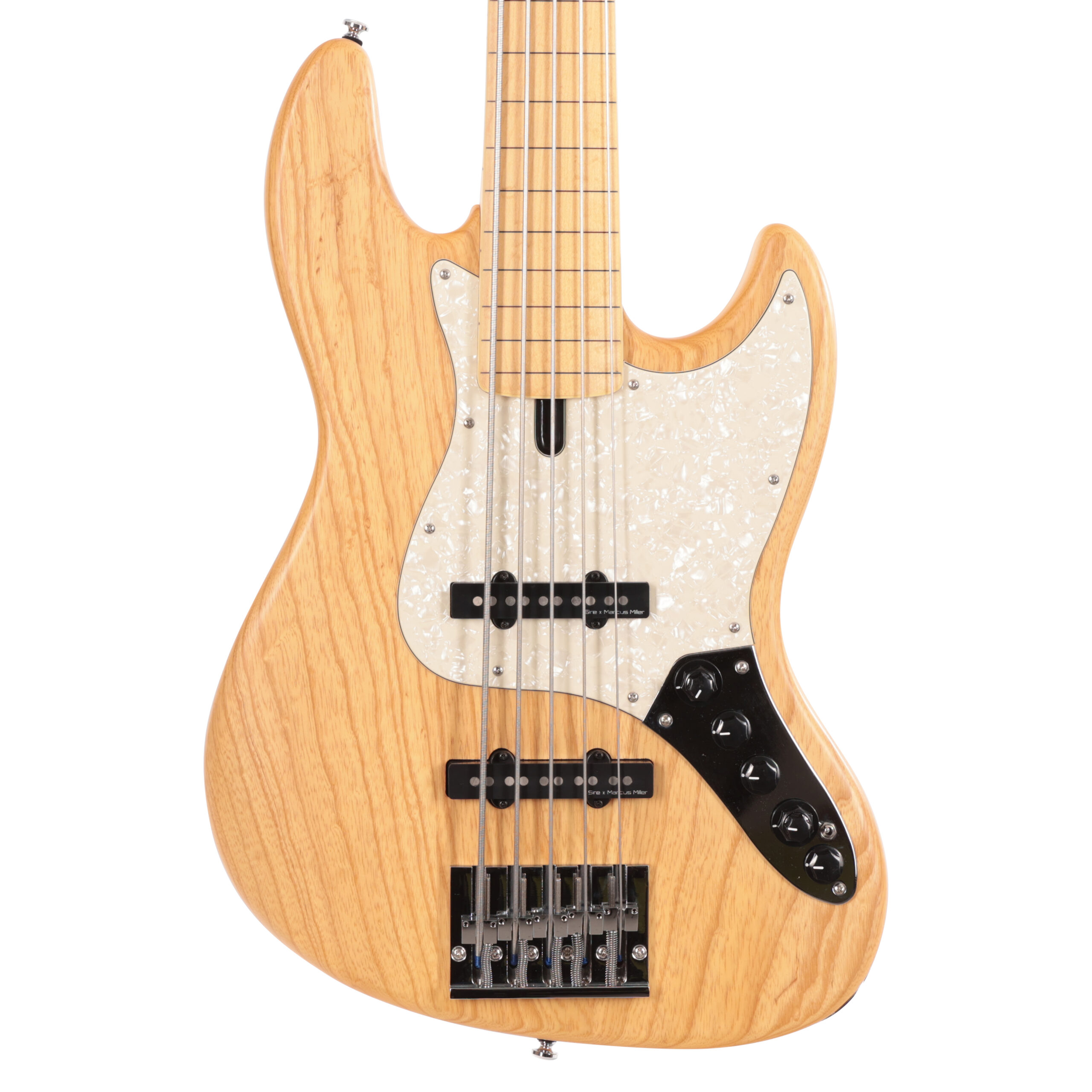 Sire Marcus Miller V7 Reissue Fretless Swamp Ash 5 String Bass in Natural Satin – £749 New