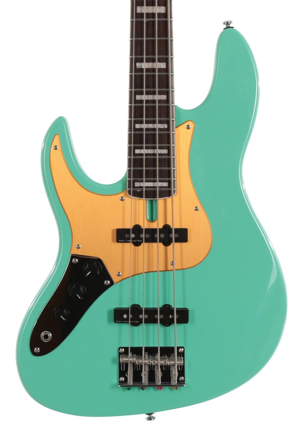 Sire Marcus Miller V5 24 Fret Left Handed 4-String Bass Guitar in Mild Green in stock