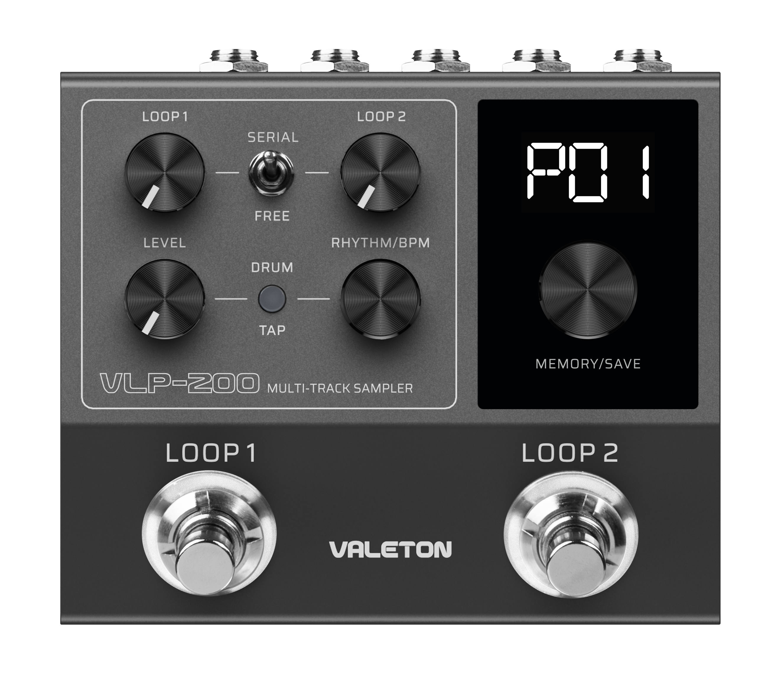 Valeton VLP-200 Stereo Dual Looper Pedal – £109 New