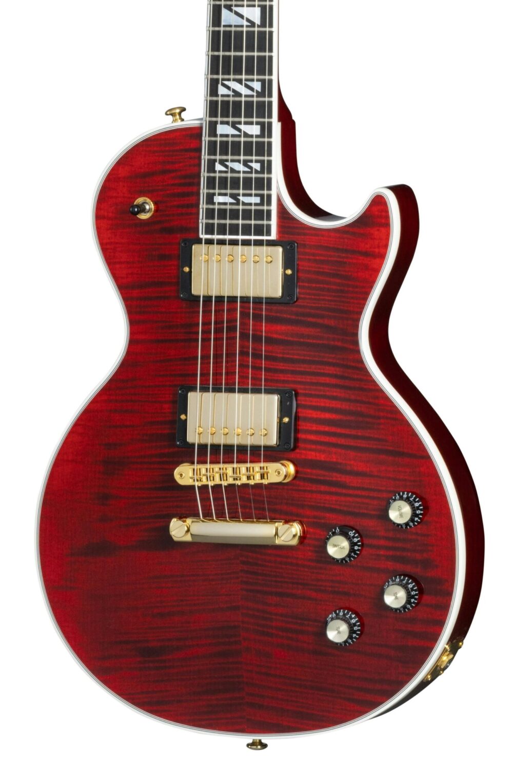 Gibson USA Les Paul Supreme in Electric Guitar in Wine Red in stock