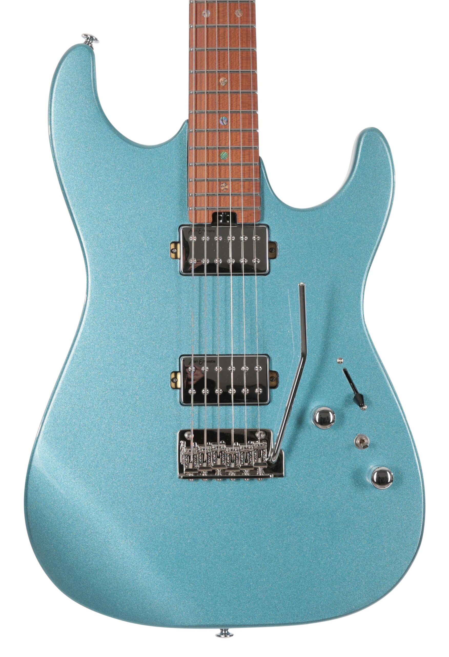 Soloking MS-1 Custom Electric Guitar in Ice Blue Metallic in stock - Image 1