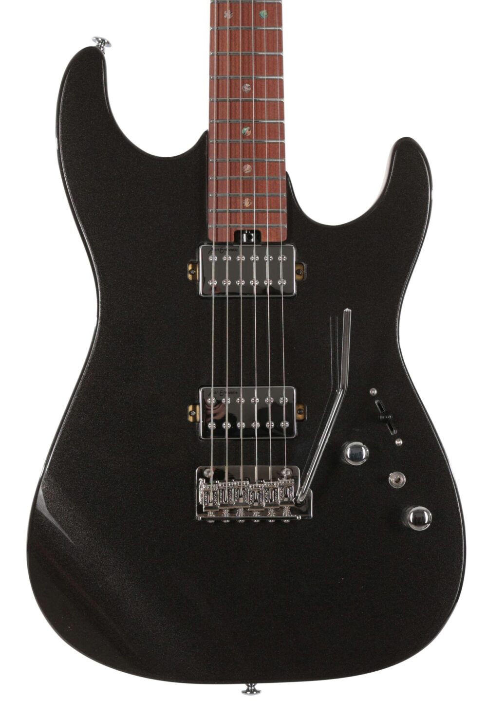 Soloking MS-1 Custom Electric Guitar in Metallic Black in stock