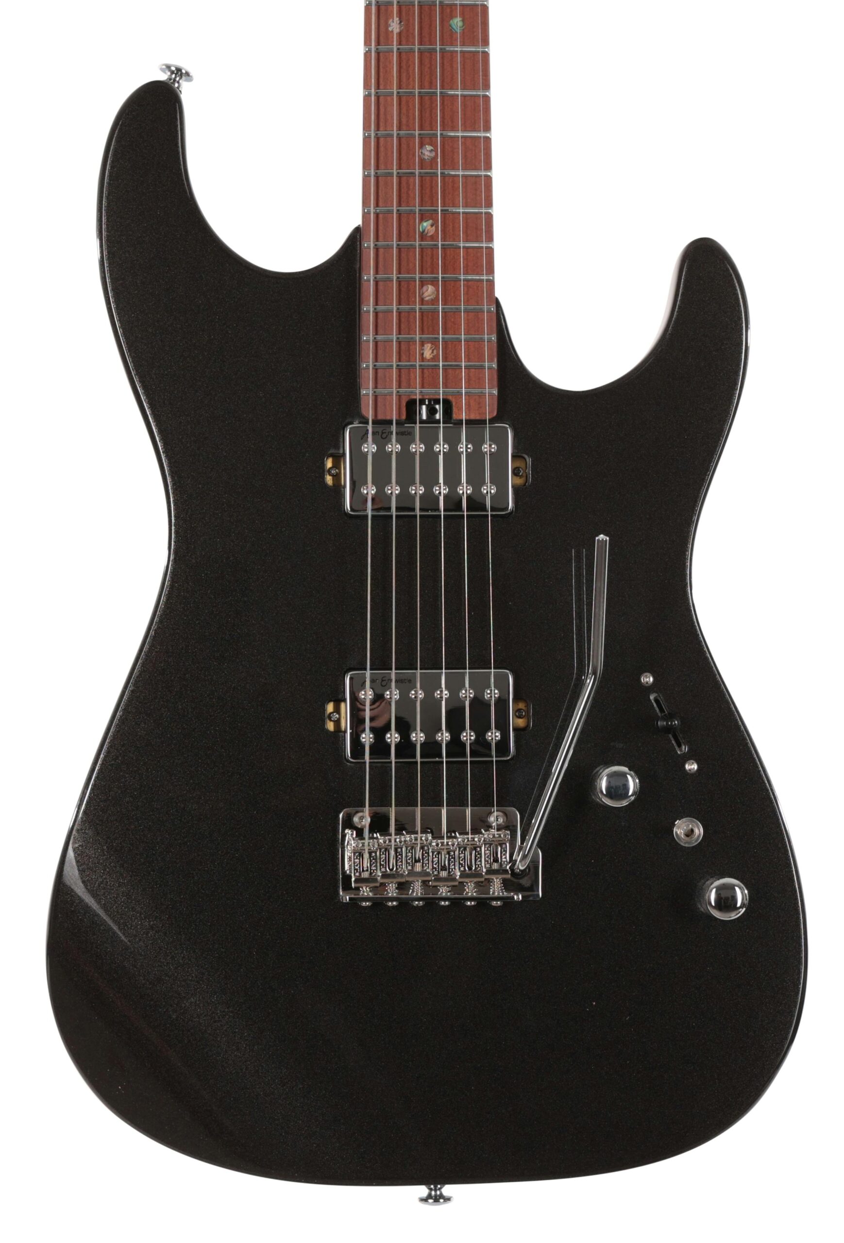 Soloking MS-1 Custom Electric Guitar in Metallic Black in stock - Image 1