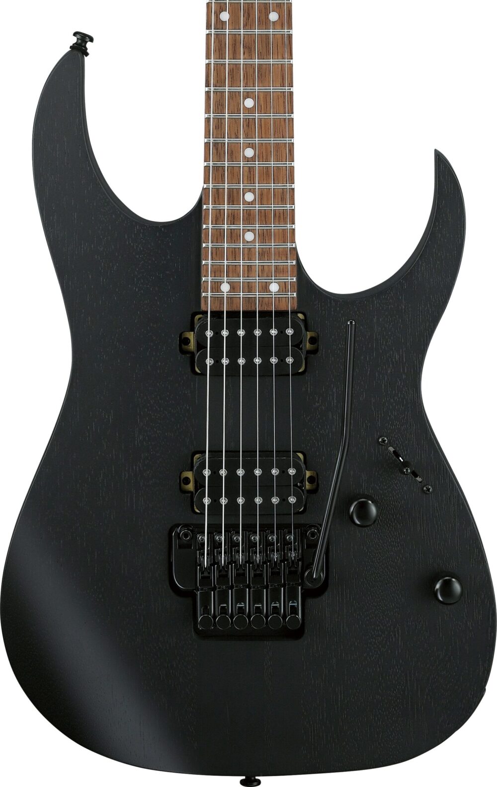Ibanez RGRT420-WK RG Series Electric Guitar in Weathered Black in stock - Image 1
