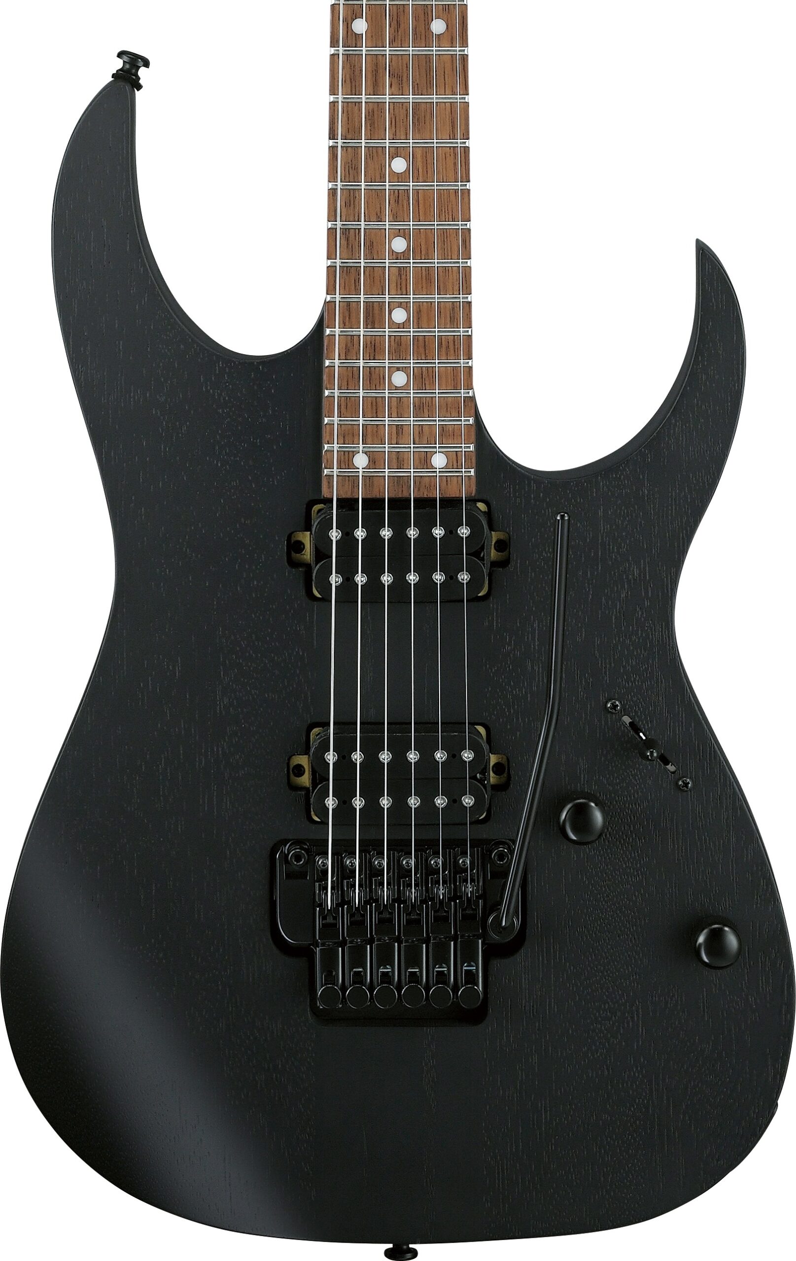Ibanez RGRT420-WK RG Series Electric Guitar in Weathered Black in stock - Image 1