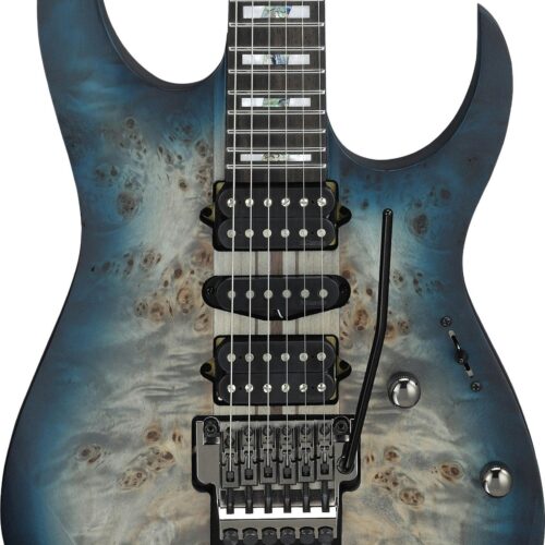 Ibanez RGT1270PB-CTF Electric Guitar in Cosmic Blue Starburst Flat in stock
