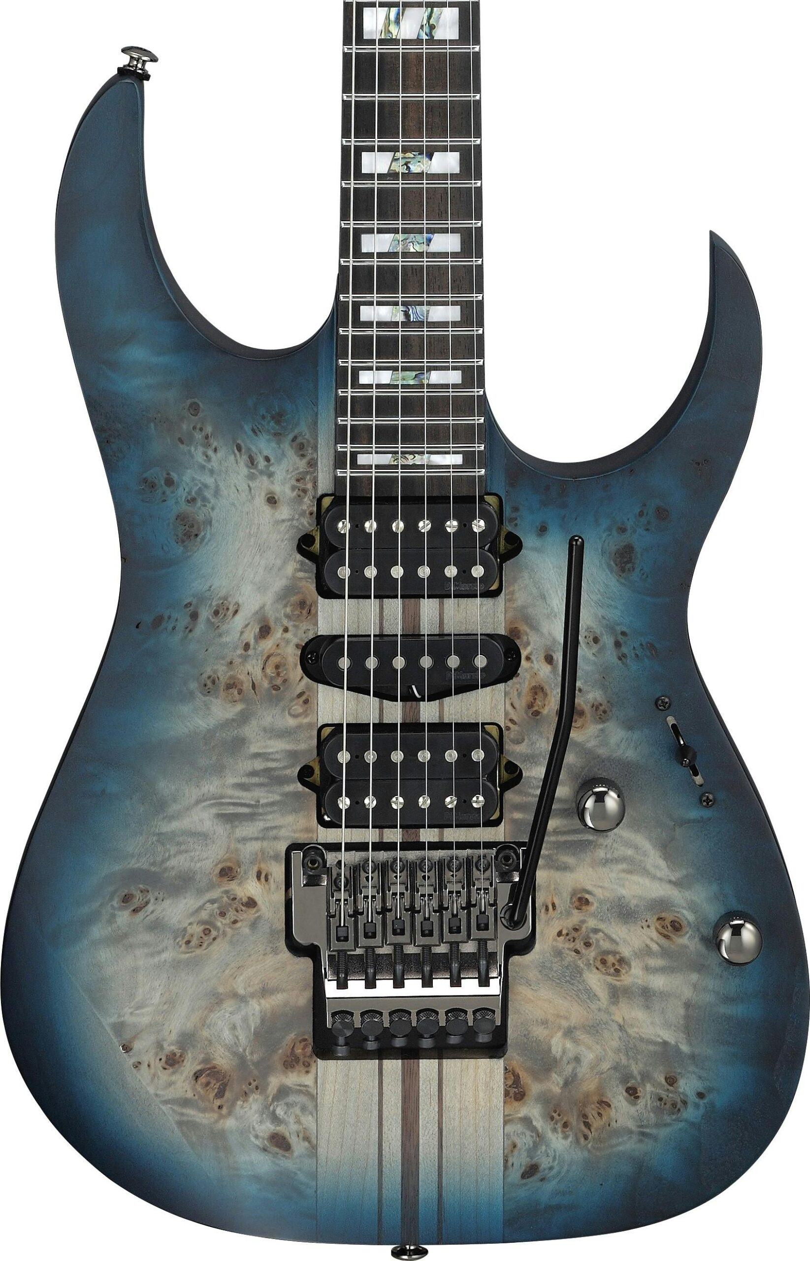 Ibanez RGT1270PB-CTF Electric Guitar in Cosmic Blue Starburst Flat in stock - Image 1