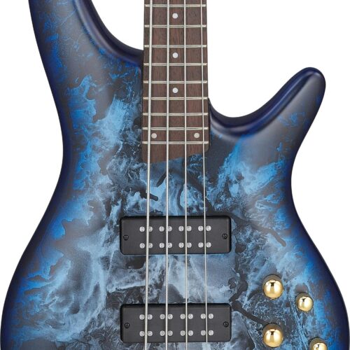 Ibanez SR300EDX-CZM 4-String Bass Guitar in Cosmic Blue Frozen Matte in stock