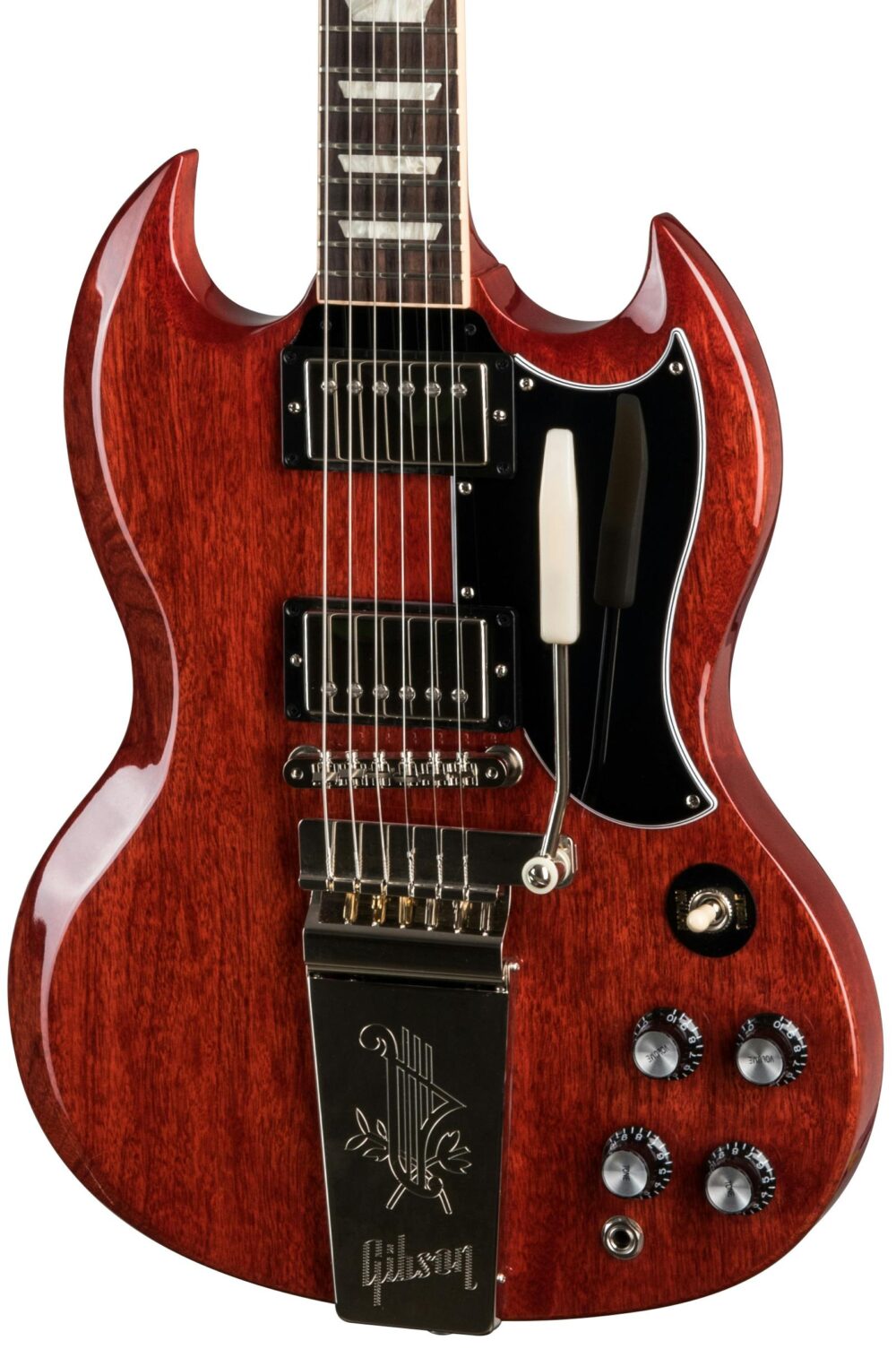 Gibson USA SG Standard '61 Maestro Vibrola in Vintage Cherry in stock - Image 1