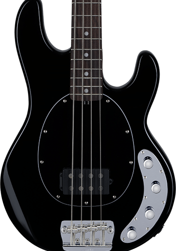 Sterling by Music Man Stingray RAY34 4-String Bass Guitar in Black in stock