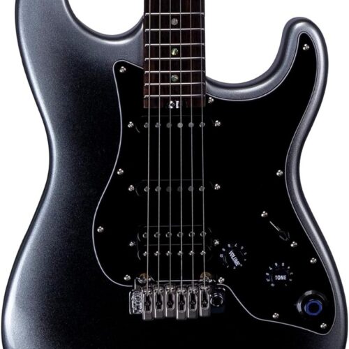 Mooer GTRS P800 Professional Intelligent Guitar In Dark Silver Rosewood Board in stock