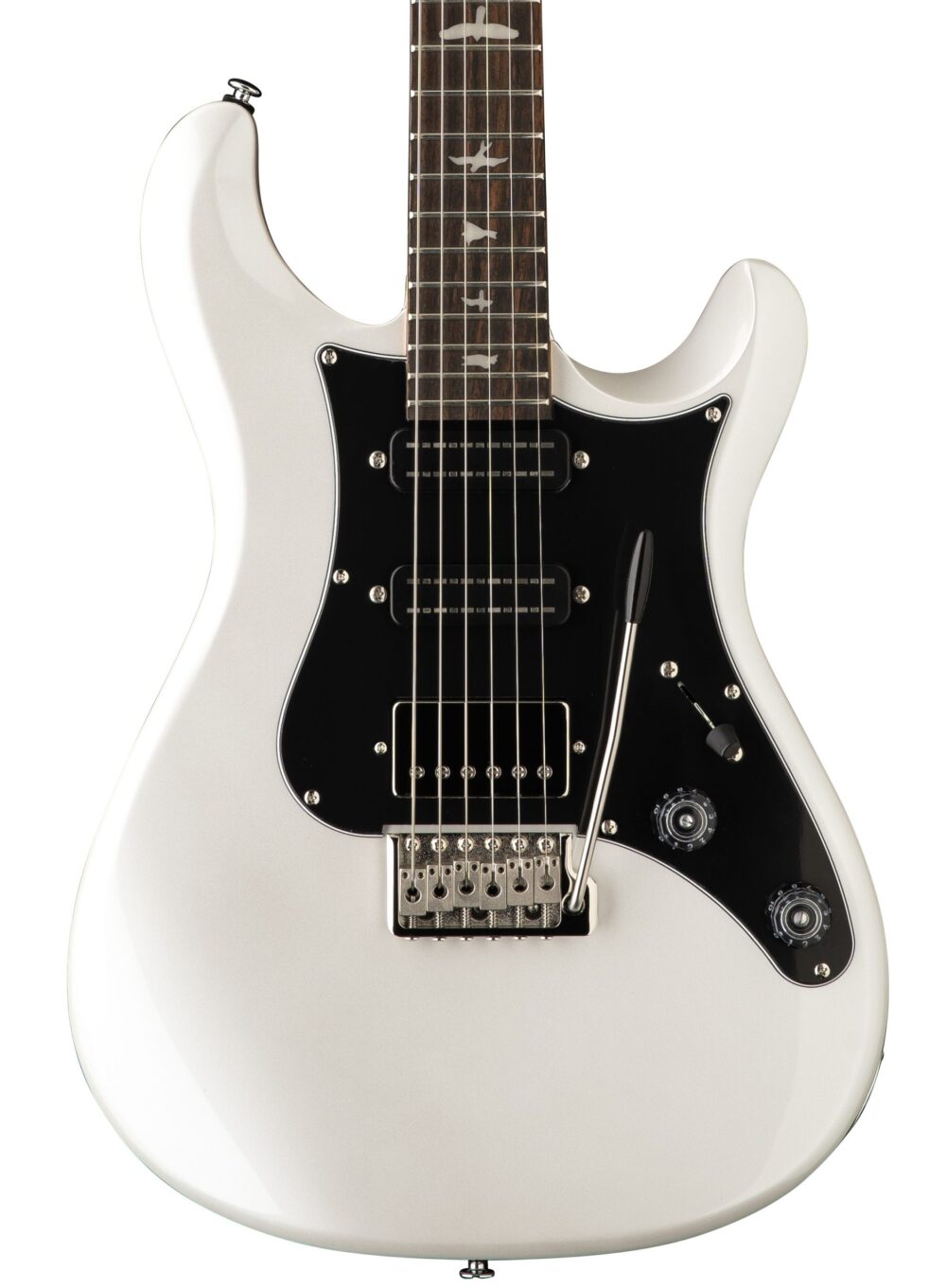 PRS SE Studio Standard Electric Guitar in Pearl White in stock - Image 1