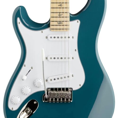 PRS SE John Mayer Silver Sky Left Handed Nylon Blue Maple Fingerboard in stock