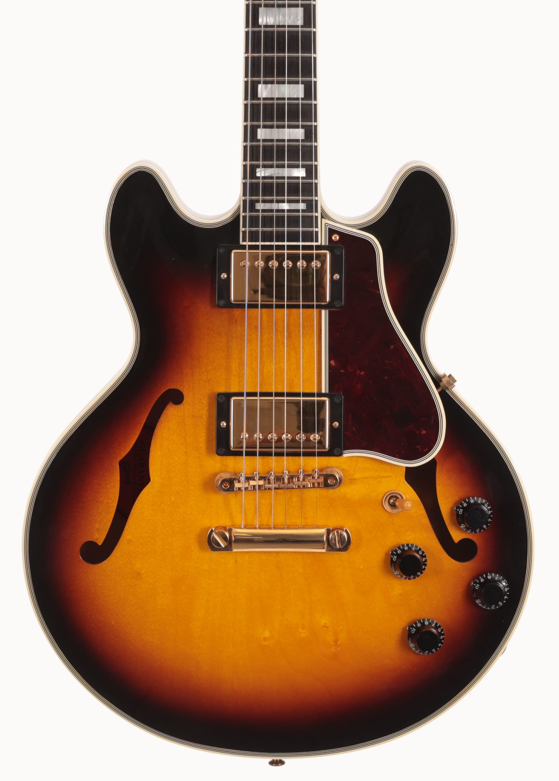 Second Hand Gibson ES-359 in Vintage Sunburst with Gold Hardware 665 in stock
