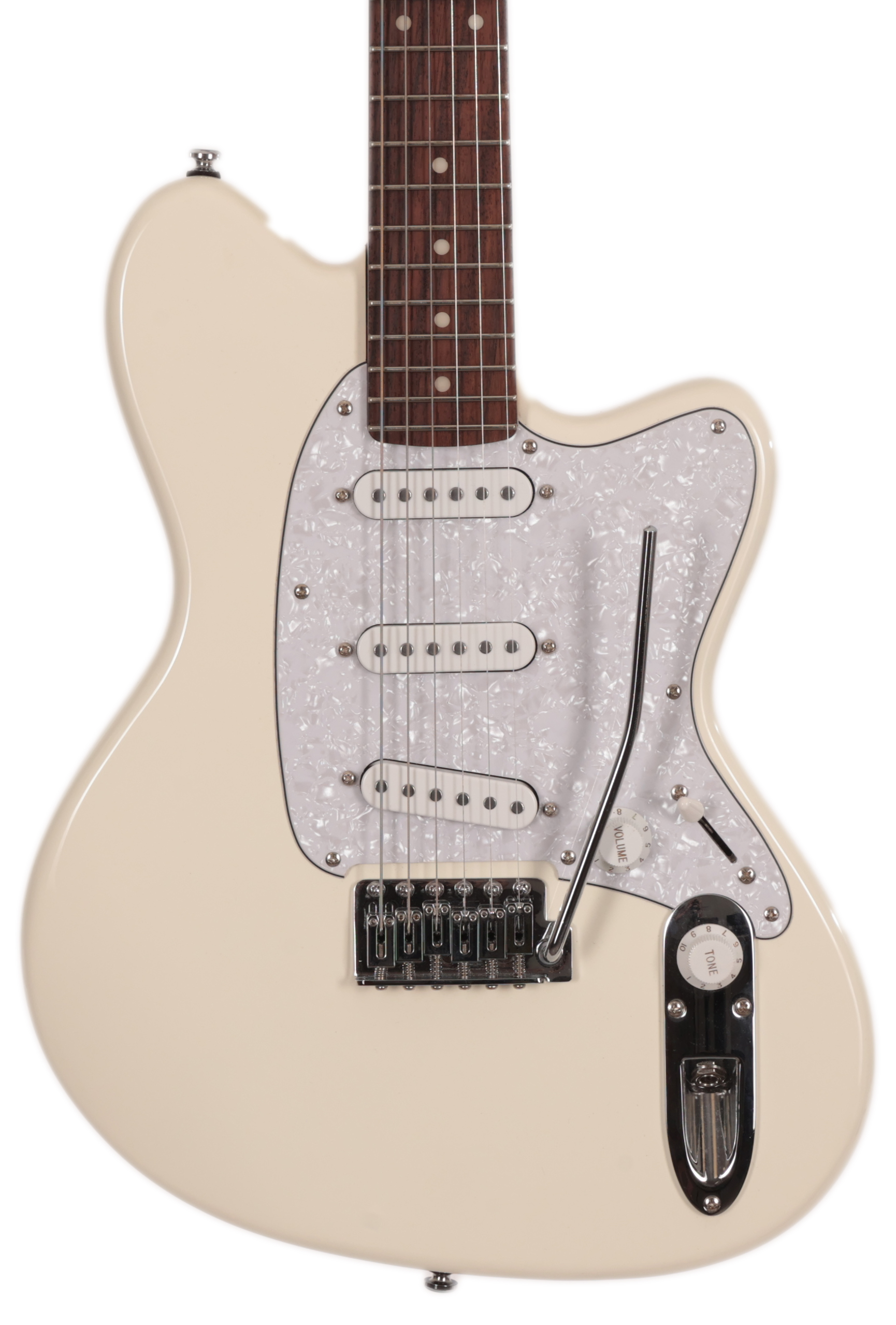 Second Hand Ibanez ICH100 Ichika Signature Electric Guitar in Vintage White 366 in stock - Image 1