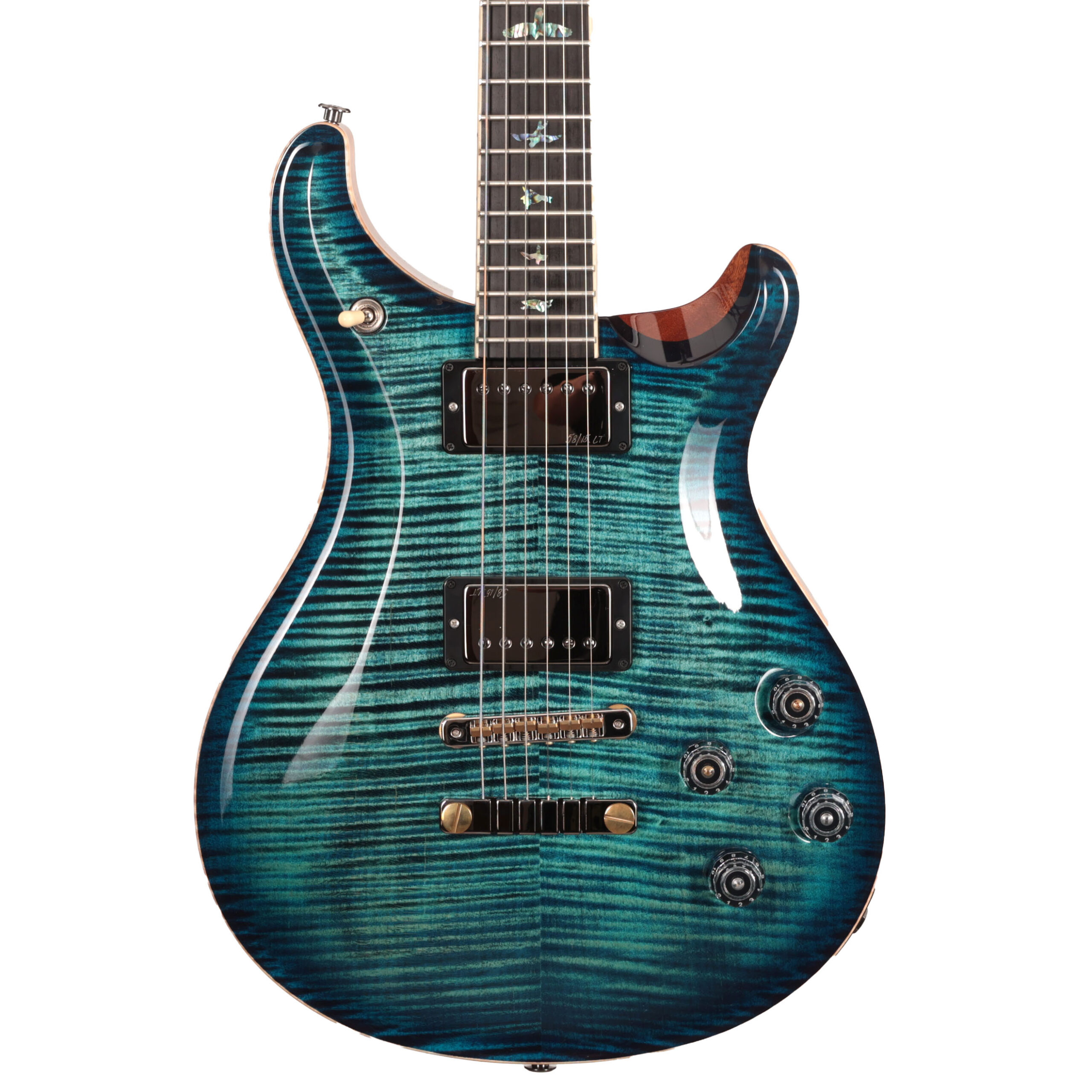 PRS Wood Library McCarty 594 10-Top Electric Guitar in Cobalt Blue