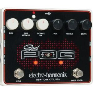 Electro Harmonix Soul POG Overdrive and Octave Pedal